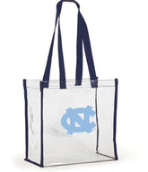 UNC Logo Stadium Tote Clear Bag